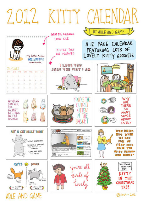 Kitty Calendar