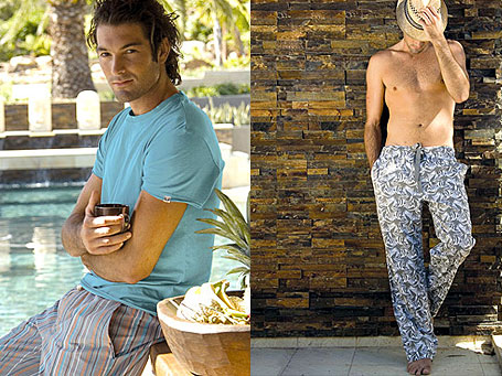 Summer Tee, Summer Stripe Pant and Husk Pant by Deshabille Summer Tee, Summer Stripe Pant and Husk Pant by Deshabille