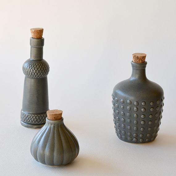 Charcoal Ceramic Bottles designed in Australia by Love Hate
