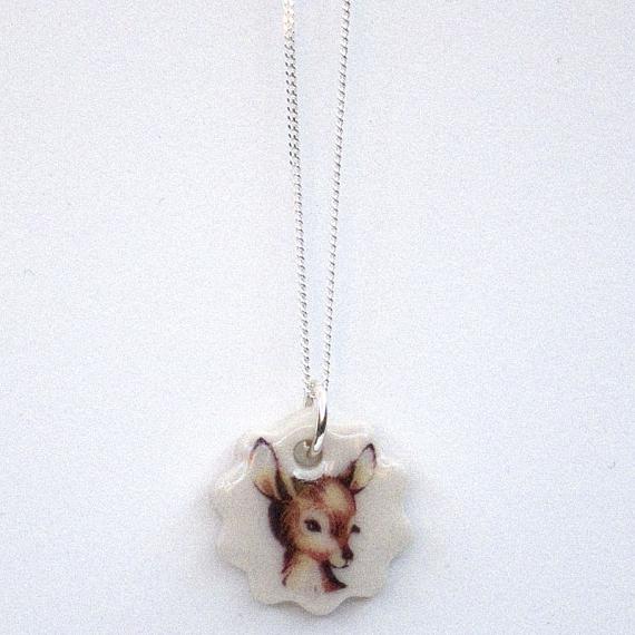 Fawn Pendant by Iggy and Lou Lou