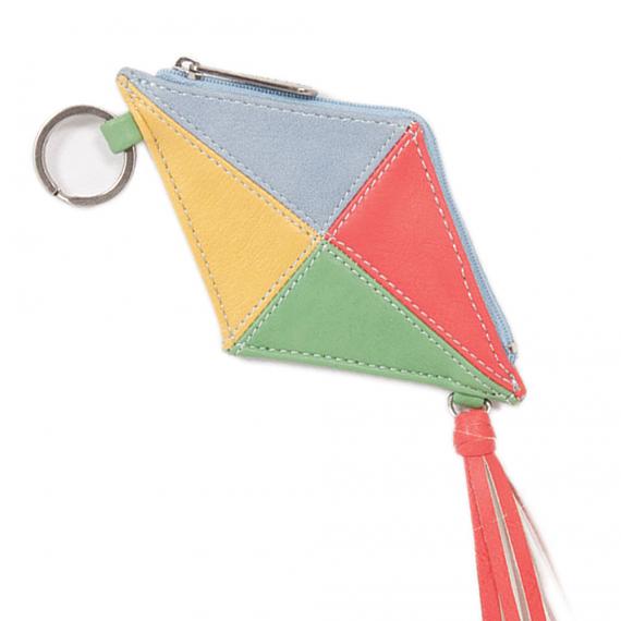 Keyring Coin Purse Kite indie art design