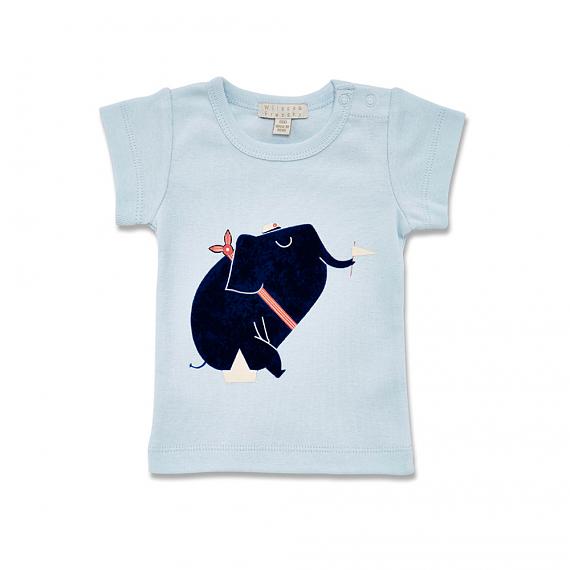 Nautical Elephant Baby T-shirt designed in Australia by Wilson & Frenchy