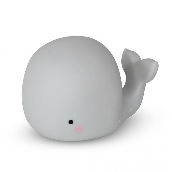 Whale Little Light - Grey - designed in Australia by delight decor