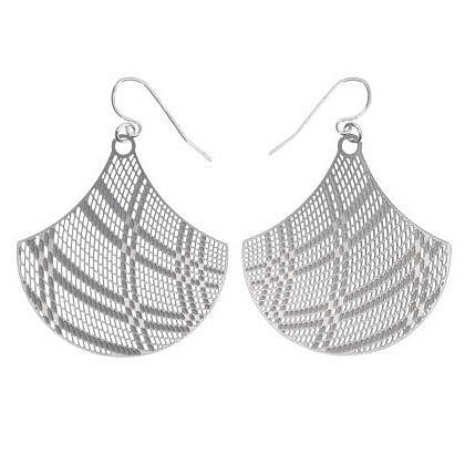 Basket Stainless Steel Earrings by Polli