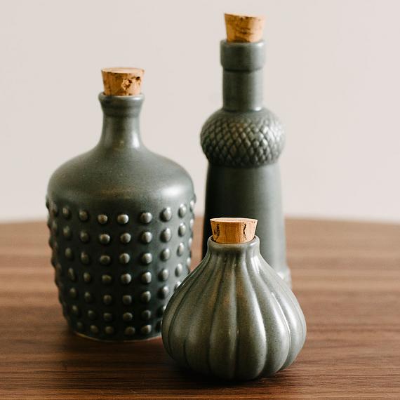 Charcoal Ceramic Bottles designed in Australia by Love Hate