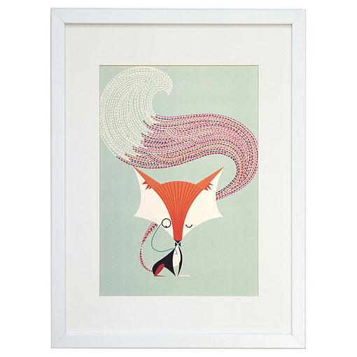 Fantastic Fox A4 Print by I Ended Up Here
