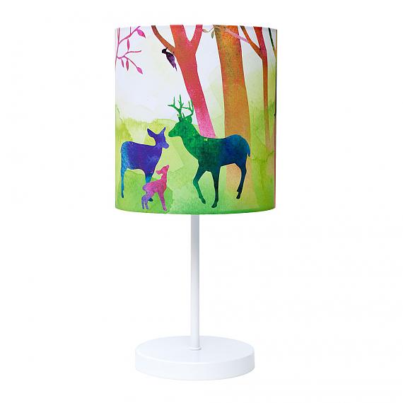 micky and stevie in the woods lamp