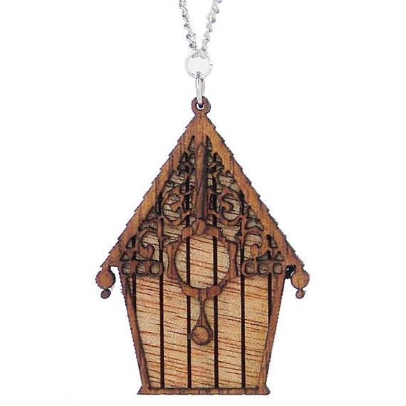 Wooden Birdhouse Pendant designed in Australia by Love Hate